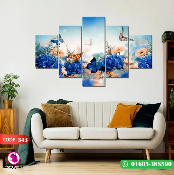 5 Part Wall Canvas (343) - Image 2