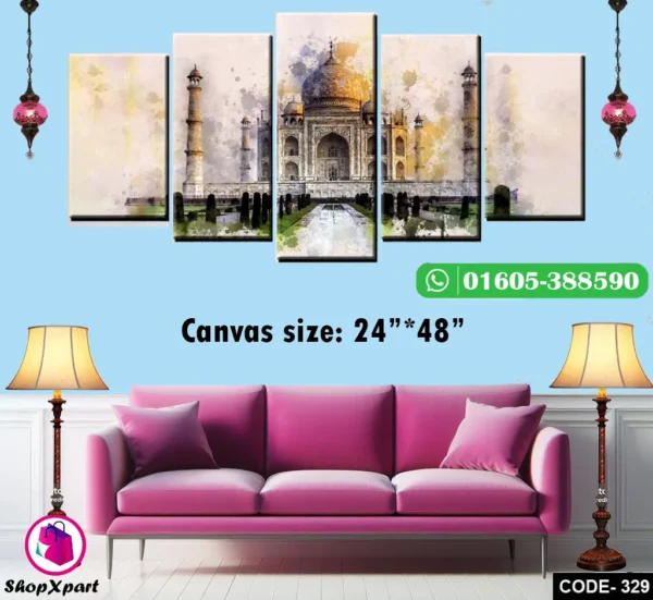 5 Part Wall Canvas (329)