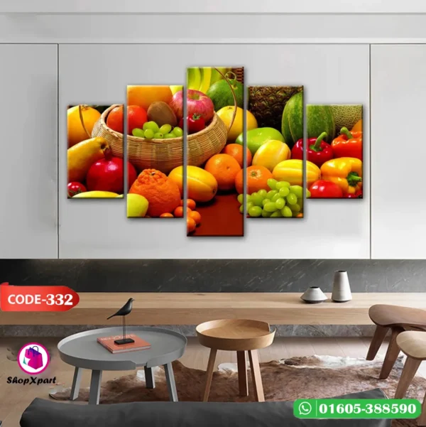5 Part Wall Canvas (323) - Image 2