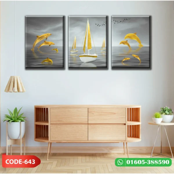3 Part Square Canvas (643) - Image 2