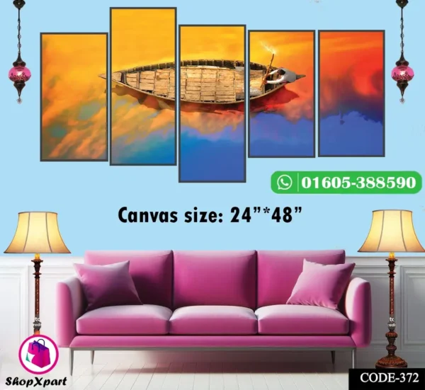5 Part Wall Canvas (372)