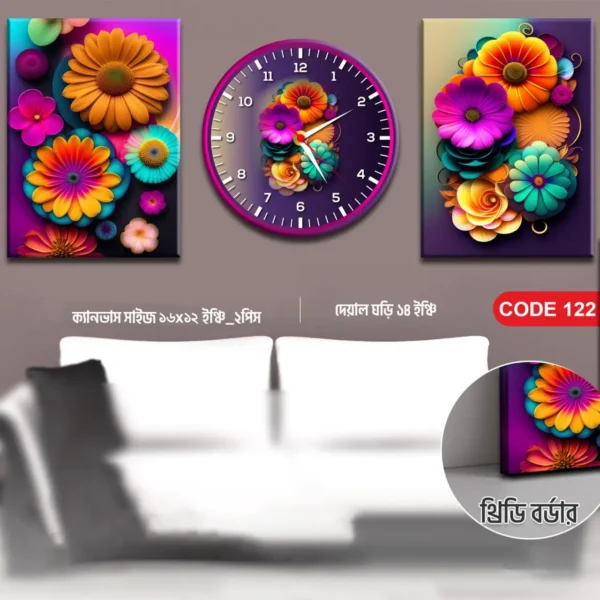 3 Part Watch Canvas (122) - Image 2