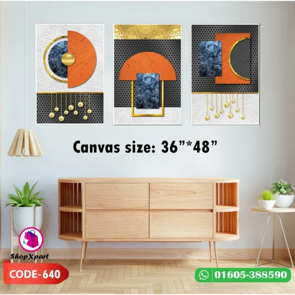3 Part Square Canvas (640) 1.5 feet*3 feet